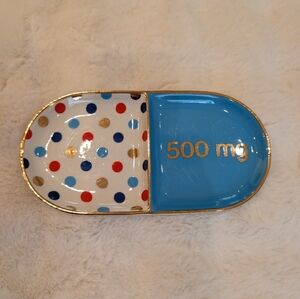 Jonathan Adler Blue and White Trinket Dish